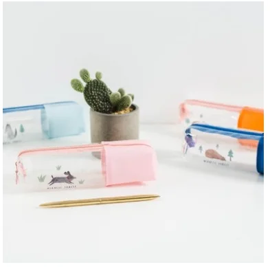 

4PCS/LOT Interesting small animal pencil case pencil bag