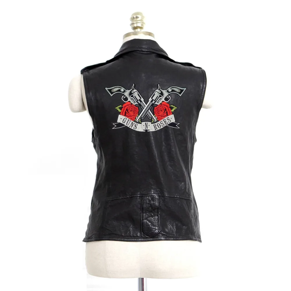 Пистолеты N Roses НРГ музыкальная рок-группы патч Вышивка утюгом на подложке для