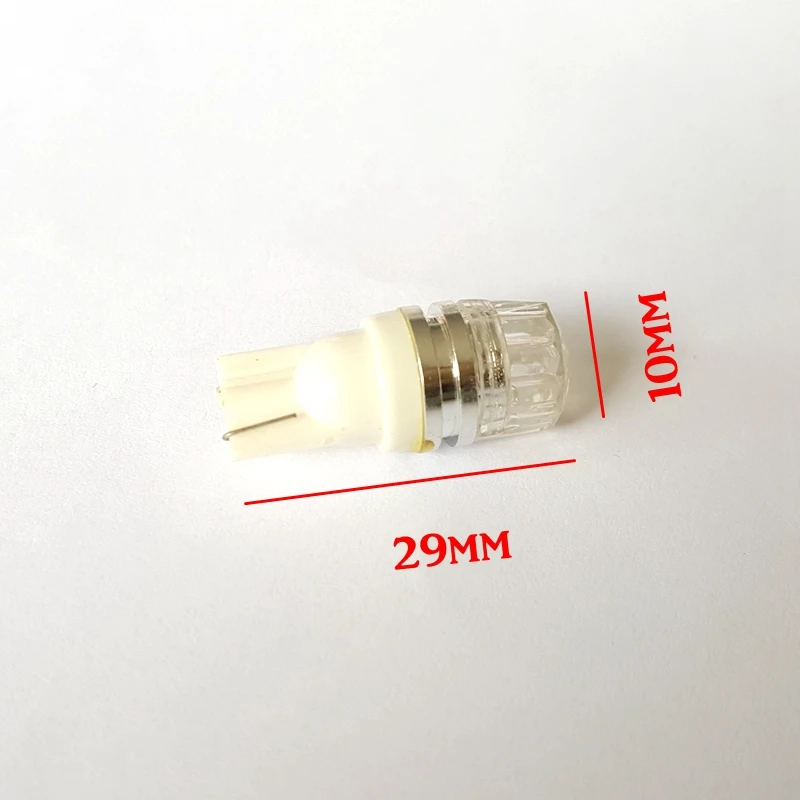 10 шт./лот Автомобильные светодиодные лампы T10 W5W 1 5 W 1LED 194 168 Высокая мощность