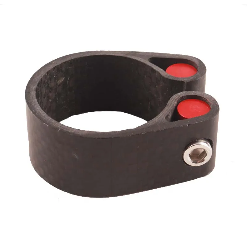 Новый матовый зажим из углеродного волокна для подседельного штыря 27 2 мм 30 8 ММ 9