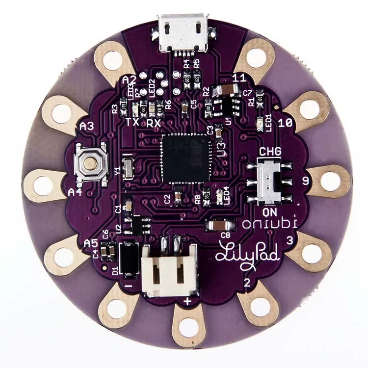 Плата Geeetech ATmega32U4 LilyPad USB для Arduino макетная плата микроконтроллера USB| |