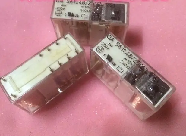 Реле OA 5611 48/2502L1/61 12VDC OA5611.48/2502L1/61 OA-5611.48/2502L1/61 OA5611482502L161 DC12V 12V DIP10 1 шт./лот |
