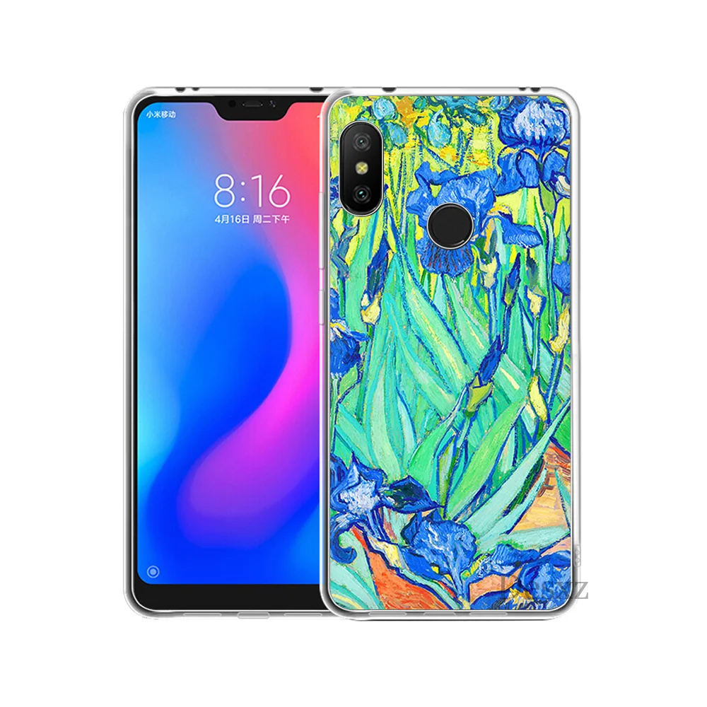VanGogh чехол для телефона с рисунком &quotКартина маслом&quot Xiaomi Mi 6 8 Lite SE A1 A2 5X 6X Mix 2S F1