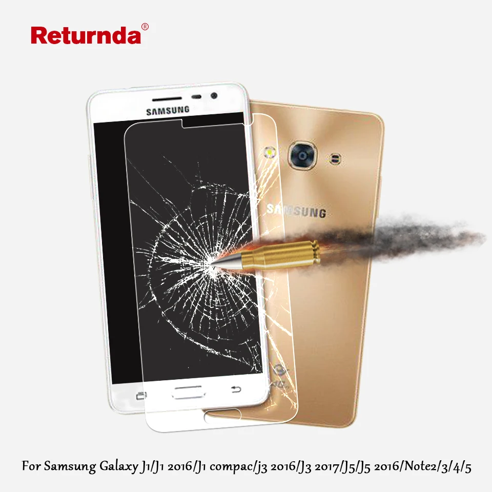 9H 2.5D 0 3 мм закаленное стекло премиум класса для Samsung Galaxy j5 j3 J1 2016 compact J3 2017 Note 2 4 5