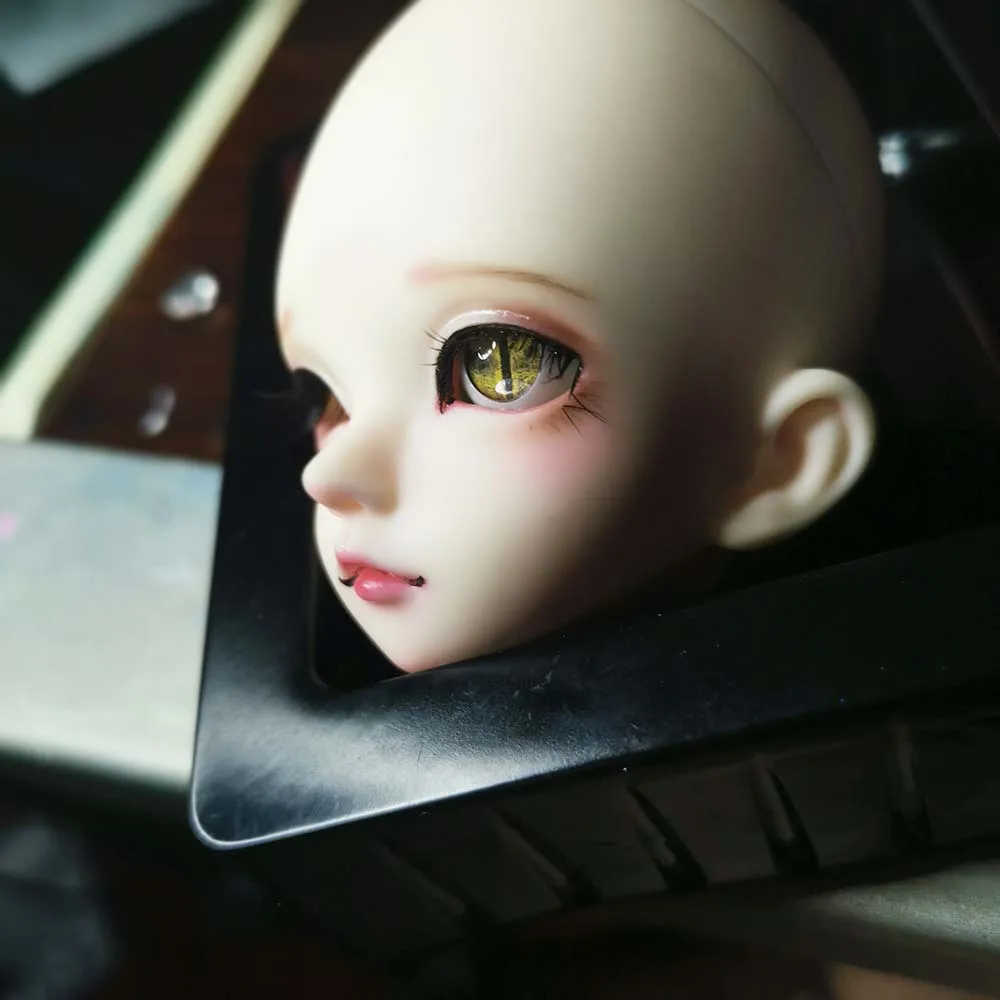 Bjd глаза желтые змеи 1/4 1/3/6 1/8 BJd Кукла SD MSD Игрушка аксессуары 8 мм 10 12 14 20 22 принт