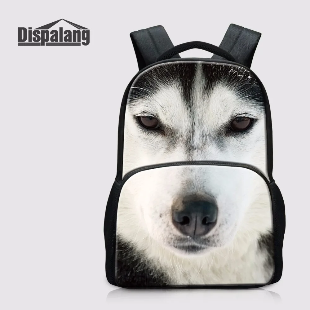 Женский рюкзак для ноутбука 14 дюймов с принтом хаски|backpack ladies|pattern backpackback pack |