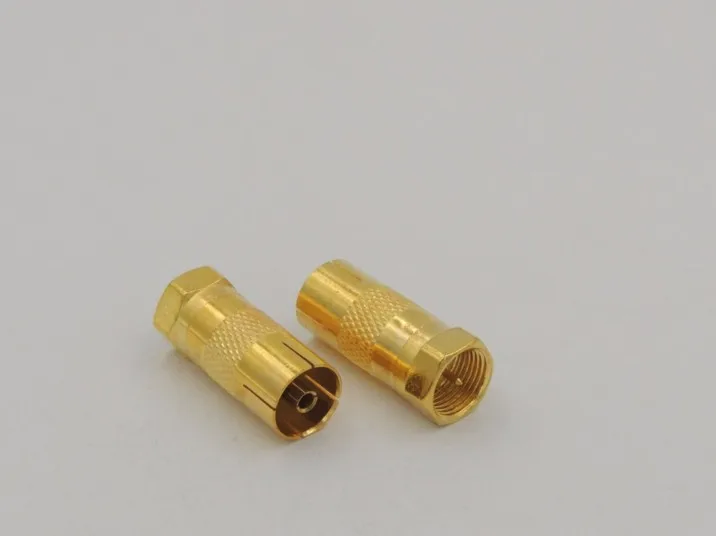 5 шт./лот гнездовой разъем для ТВ антенны адаптер RF коаксиальный кабель гнездо