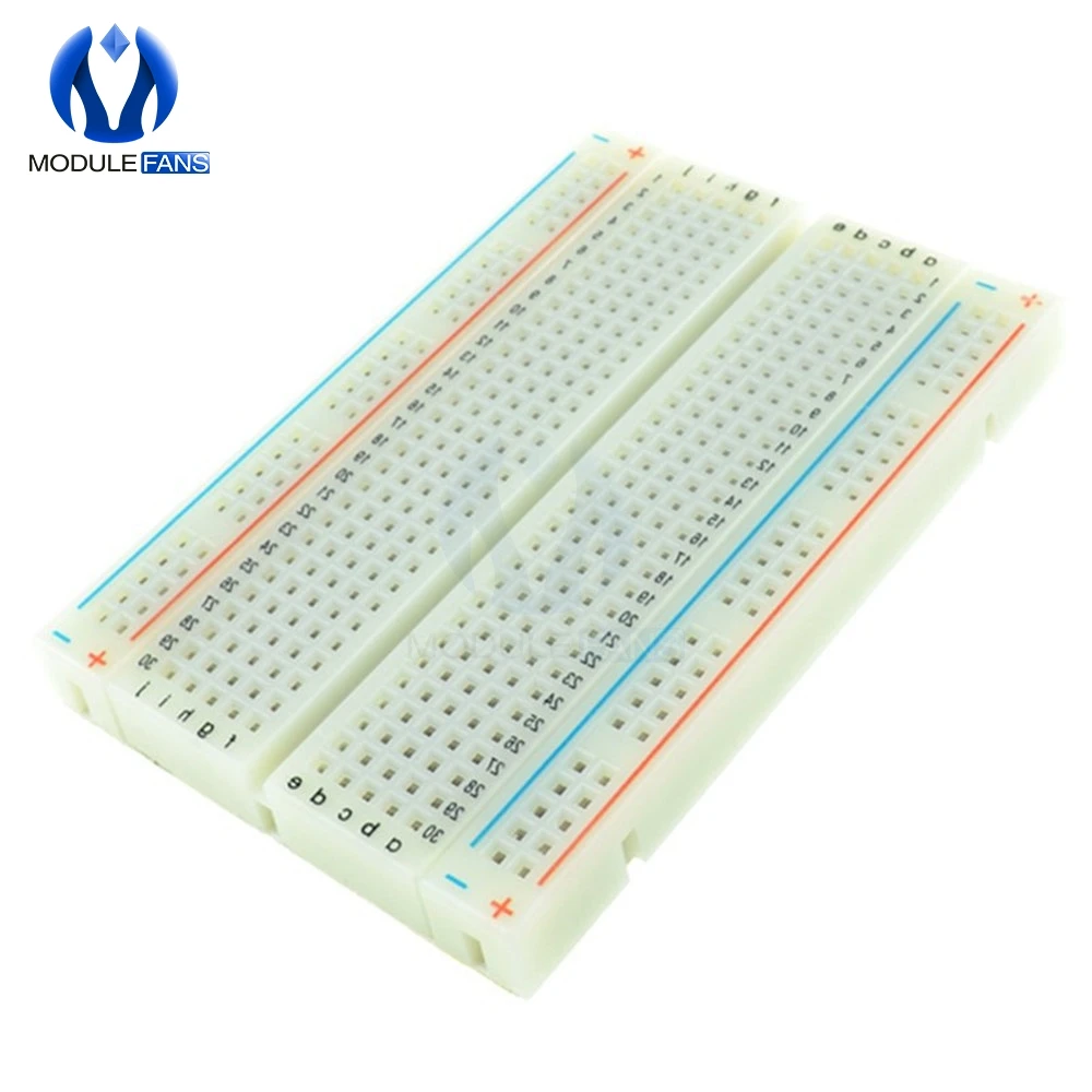 400 точек привязки отверстия универсальная макетная плата PCB без пайки мини