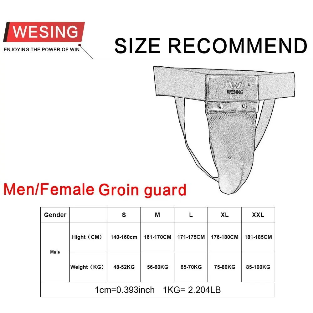Wesing Karate Groin Guard Cricket для мужчин и женщин профессиональное Защитное снаряжение