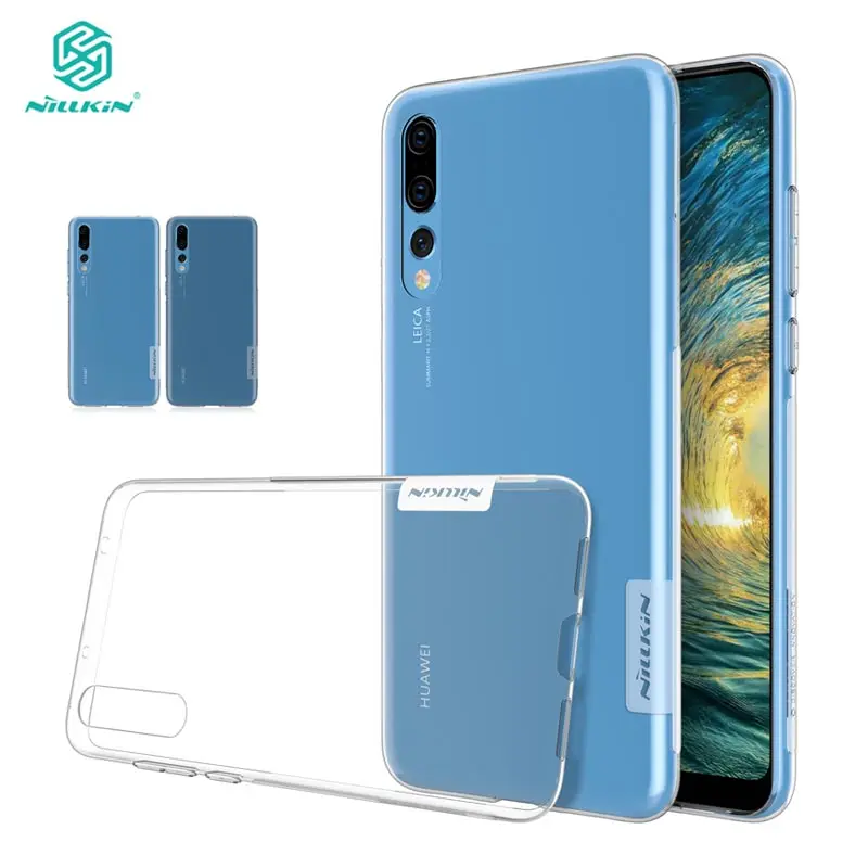 Чехол Nillkin для Huawei P20 Pro прозрачный мягкий ТПУ чехол серии Nature Plus | Мобильные