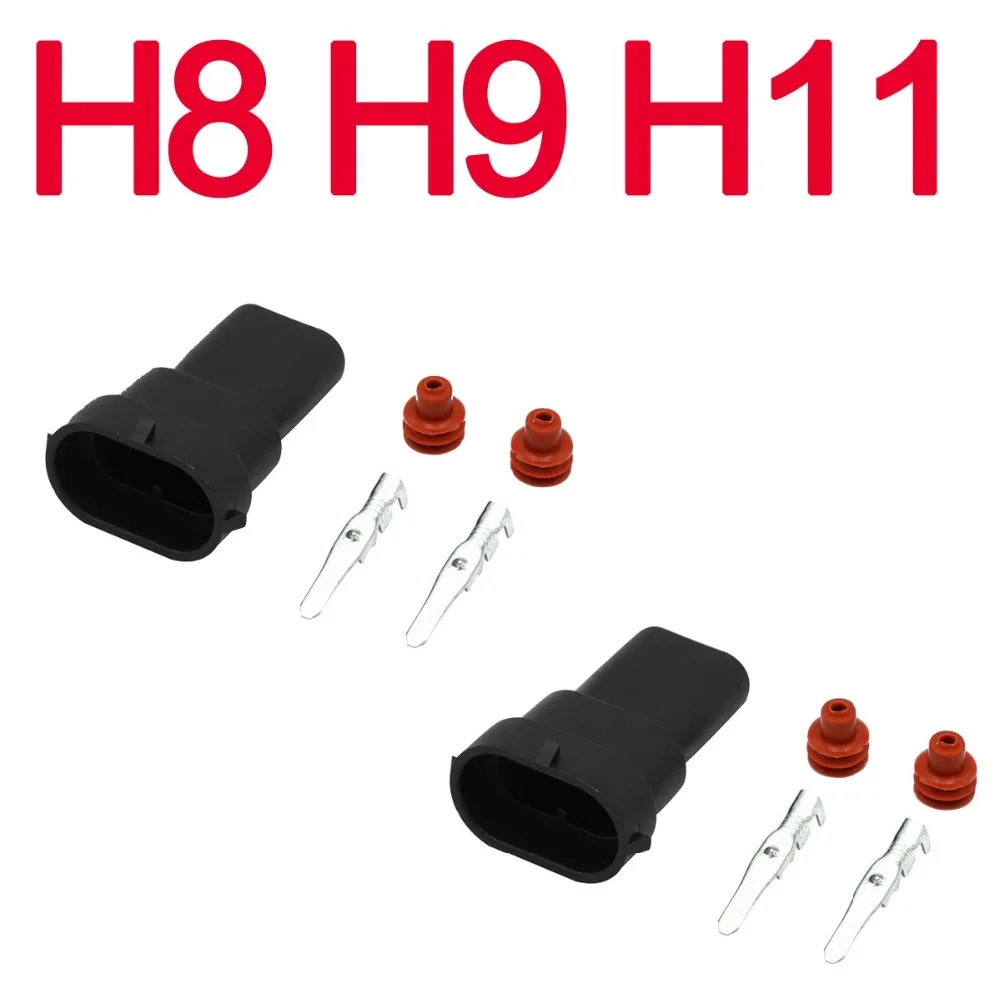Керамический разъем H1 H4 H7 H4 H8 H9 H11 H13 9005 HB3 9006 HB4 9007 розетка проводка расширения Жгут адаптер гнезд провода
