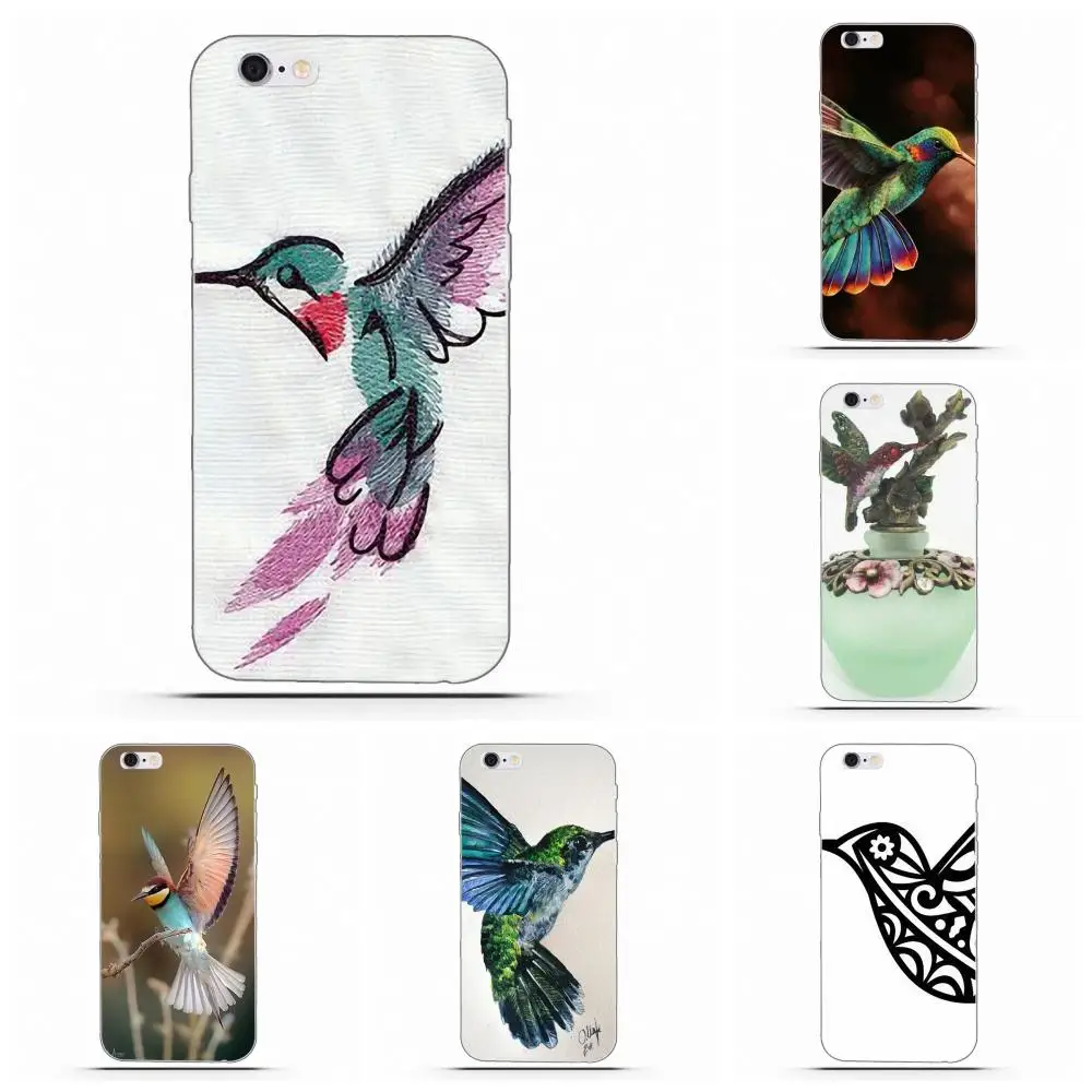 Wexoeq для Moto G G2 G3 HTC Desire 530 626 628 630 816 820 One A9 M7 M8 M9 M10 E9 Plus U11 TPU модный колибри с любовью |