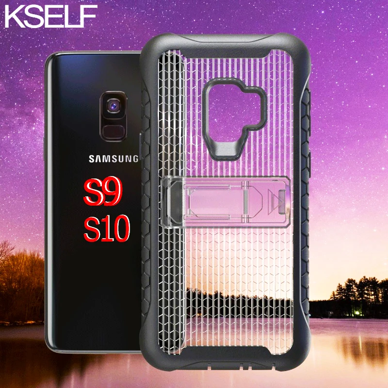 KSELF Luxury 360 Heavy Duty Hard Case For Samsung Galaxy S9 PLUS Note 9 Stand Phone Hybrid Shockproof Rugged Impact Cove | Мобильные
