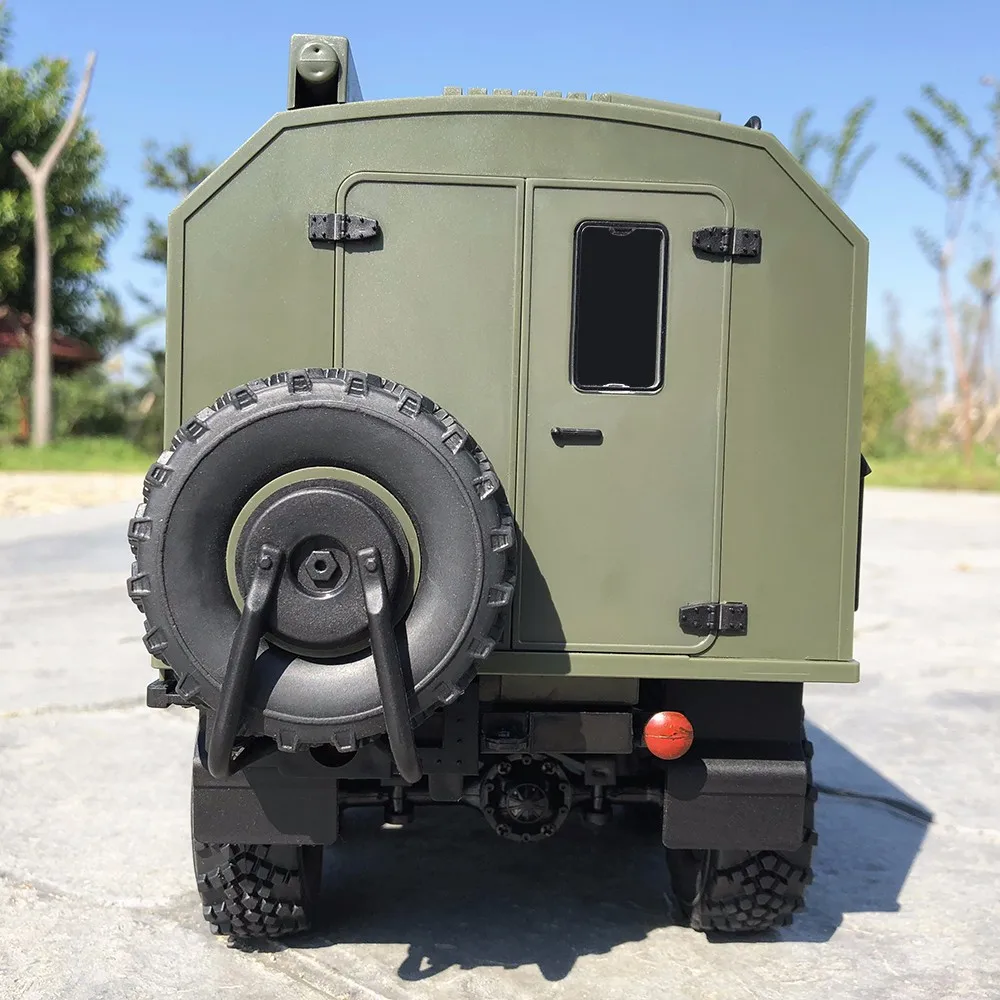 Военный автомобиль WPL B36 Урал 1/16 2 4G 6WD RC Радиоуправляемый гусеничный Рок