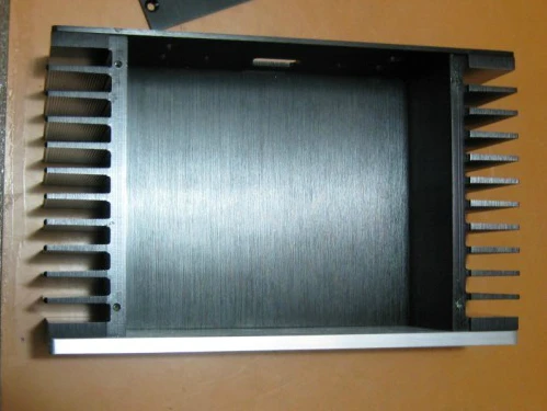 

Full aluminum chassis short body heat dissipation chassis - 2607 All aluminum power amplifier chassis/amplifier case