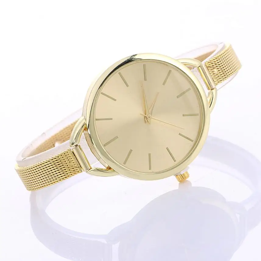 2018 New year Women Quartz Watch Fashion Luxury Stainless Steel Mesh Belt Wrist Wholesale Newest | Наручные часы
