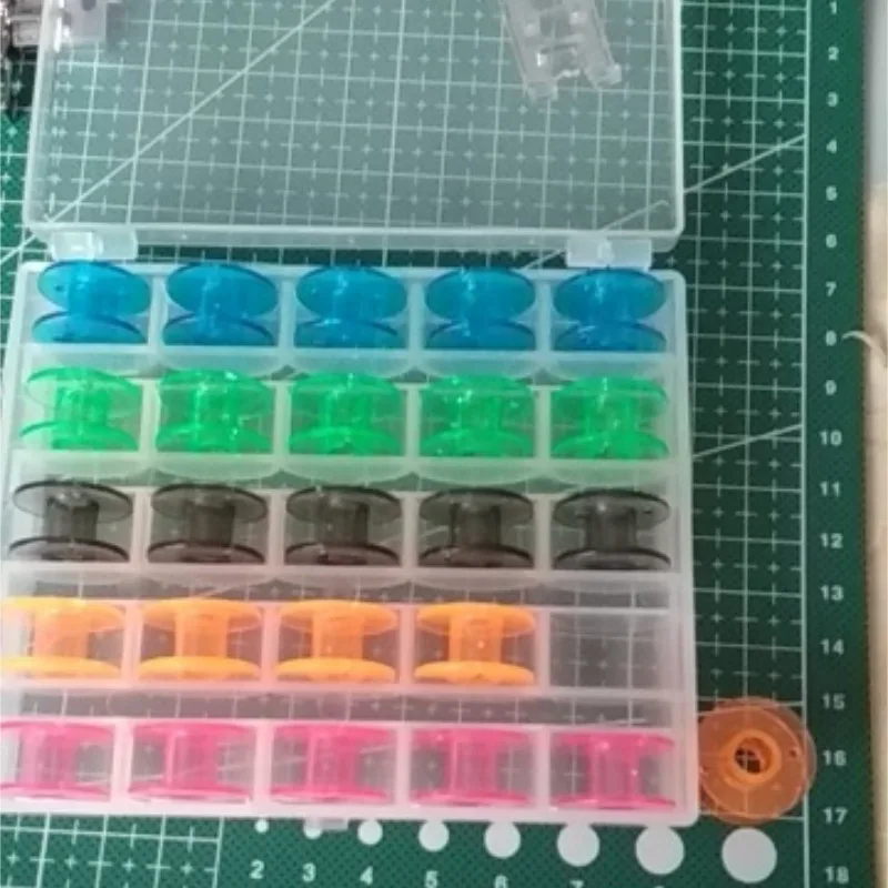 25 шт. разноцветные пластиковые шпули|bobbins plastic|plastic sewing machine bobbinssewing shuttle |