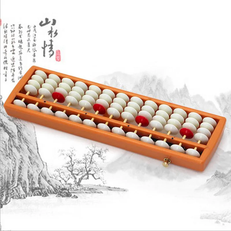 ABS нетоксичные материалы пластик Abacus арифметические счеты соробан 13 цифр Дети
