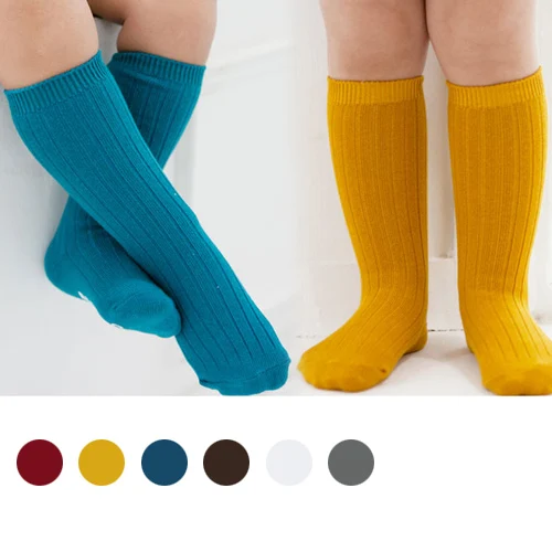 Коллекция 2017 года носки для девочек гольфы малышей Хлопковые маленьких