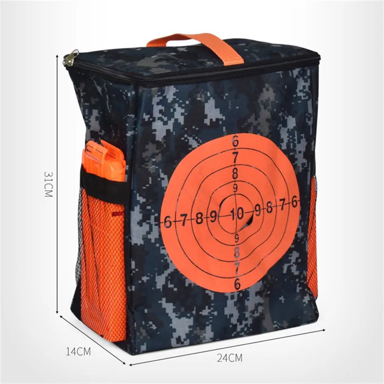 Тактический игрушечный пистолет пули хранения целевой мешок для Nerf Чехол держатель Органайзер сумка Совместимость для Nerf аксессуары