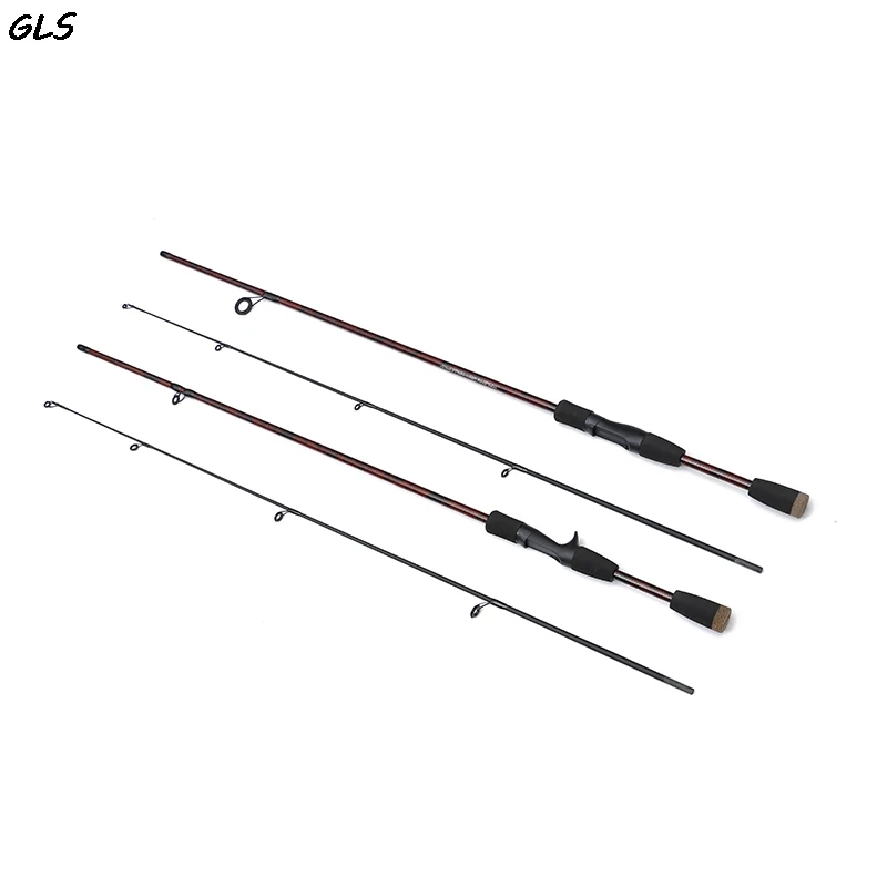 Fishing rod travel ultra light casting spinning lure 3g-21g M Power Rod 1.8m 2 section