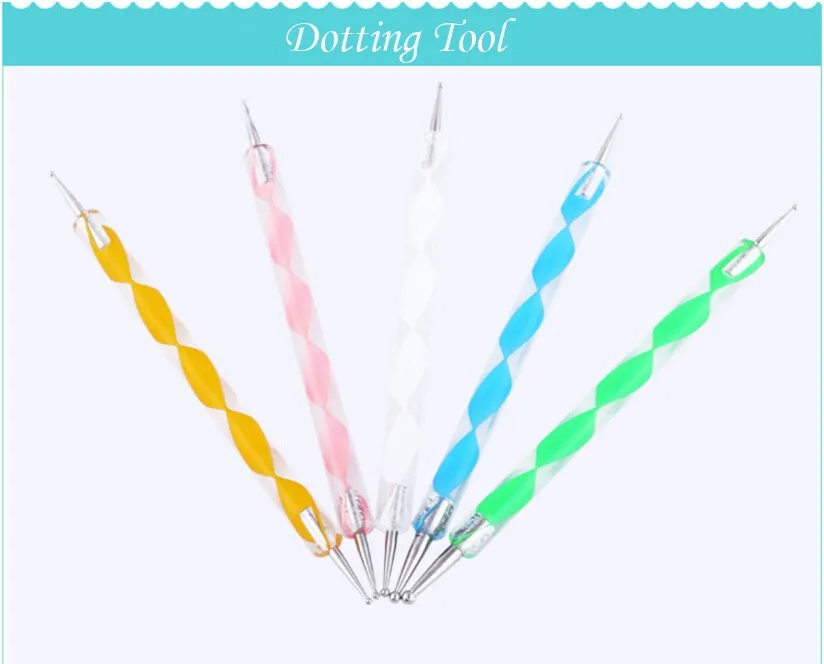 5 шт. УФ Гель лак для ногтей|nail picker|nail art dotting toolnail |