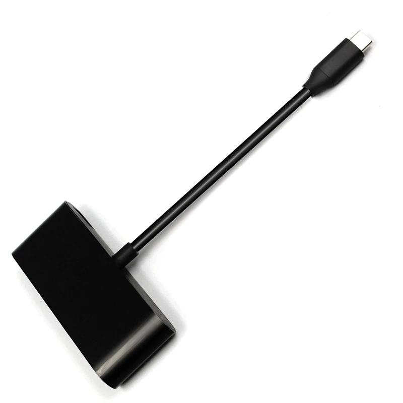 USB C Тип к HDMI VGA 3 5 мм аудио адаптер в 1 конвертер кабель для ноутбука Macbook Google|usb c|usb c