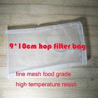 hot sale 5pclot 910cm fine mesh food grade home brew hop filter bag soup seasoning filter bag nylon mesh tea filter bag wine