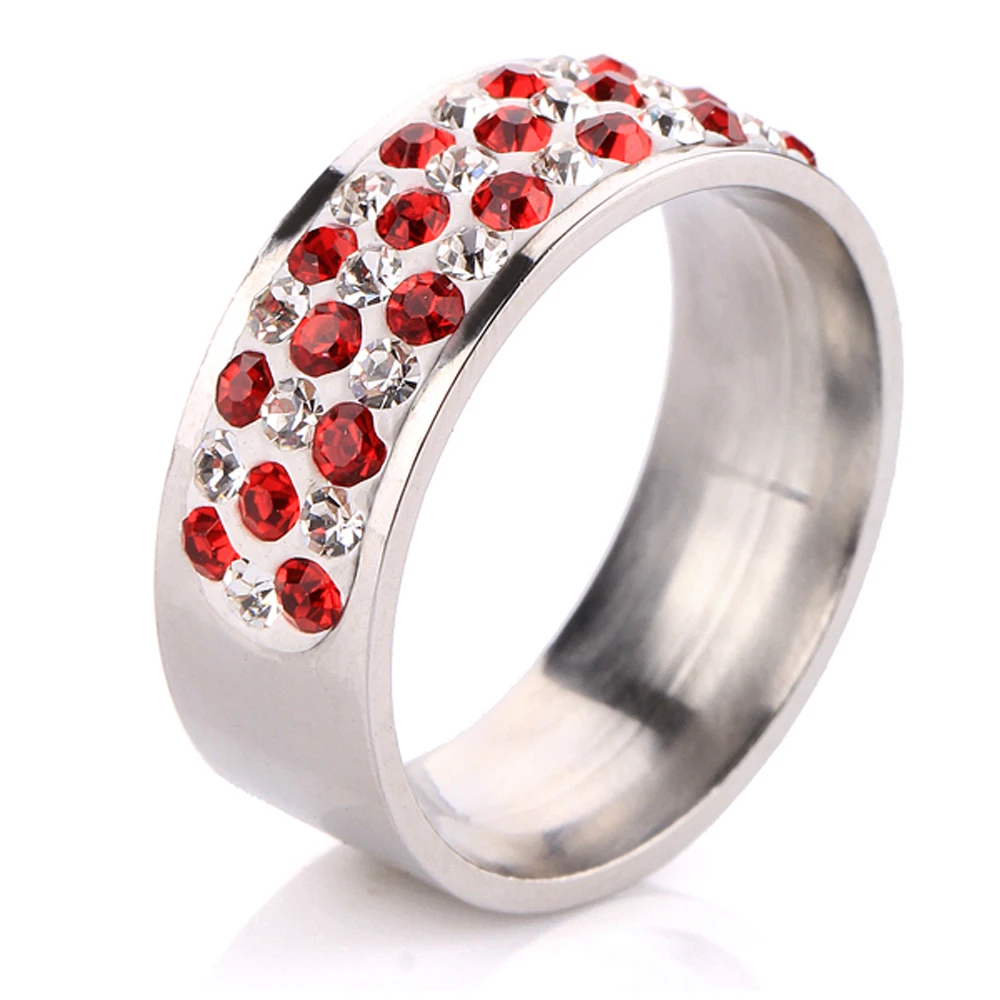 Кольцо из нержавеющей стали с широкими полосками 6/7/8/9 #|ring jewelry store|ring spacer jewelryring