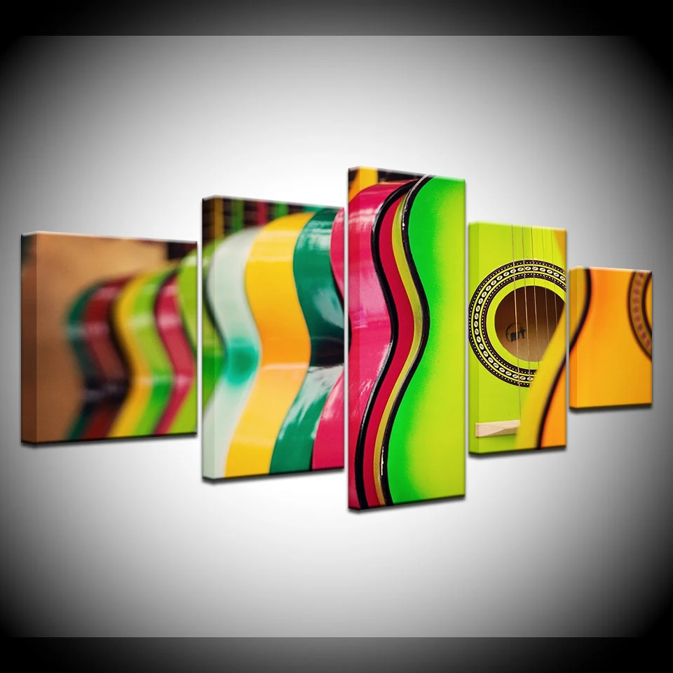 Картина на холсте Декор для дома настенные художественные картины 5 панелей