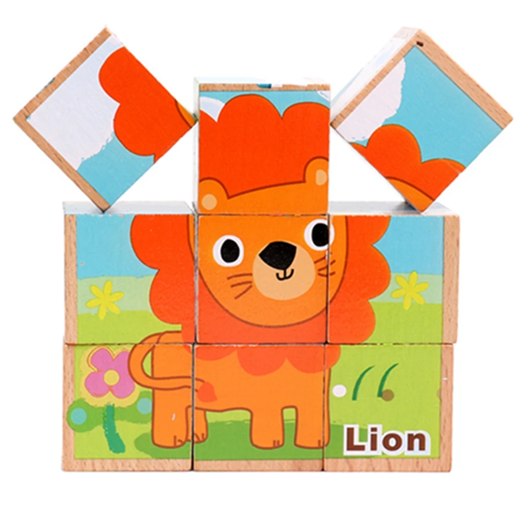 Fulljion деревянные игрушки пазлы модель пазл 3D Обучающие игры детские коробки