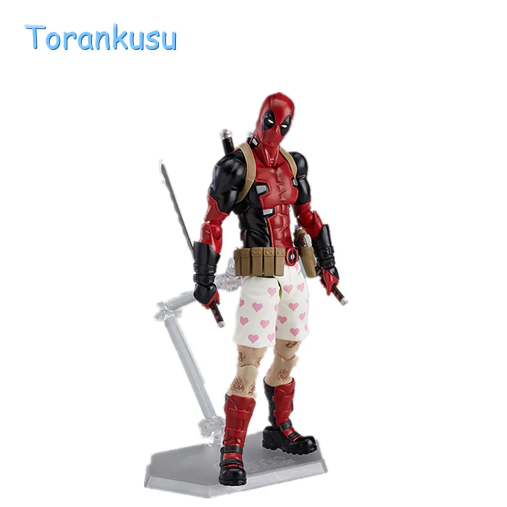 Экшн фигурка Дэдпул Figma EX 042 аниме deadpooll DX Ver Super Hero BJD figge juguetes Коллекционная модель