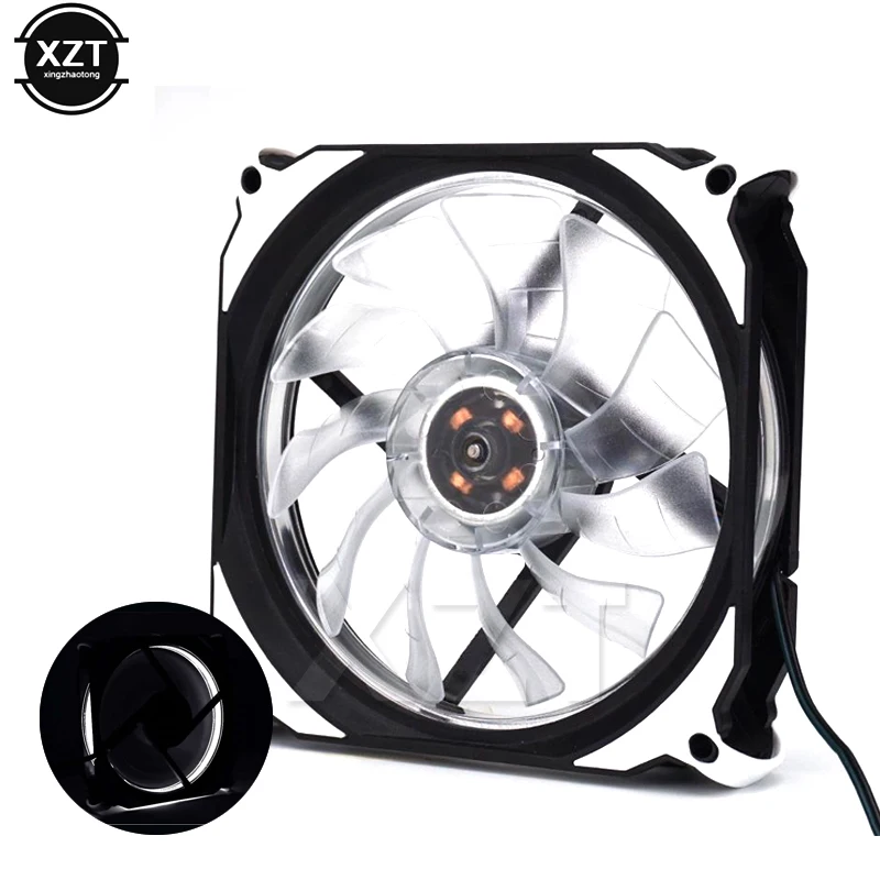 1PCS LED Silent Fan Original Eclipse For PC Computer Chassis Case Heatsink Cooler Cooling DC 12V 4PIN 3PIN 45CFM | Компьютеры и офис