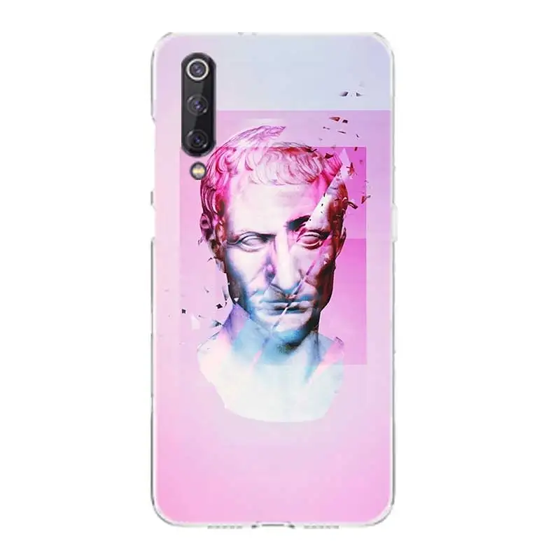 Retro Art Statue Silicone Case For Xiaomi Pocophone F1 Xiomi Mi 8 9 SE A2 lite A1 5X 6X 5S Plus Play Heart Cover |