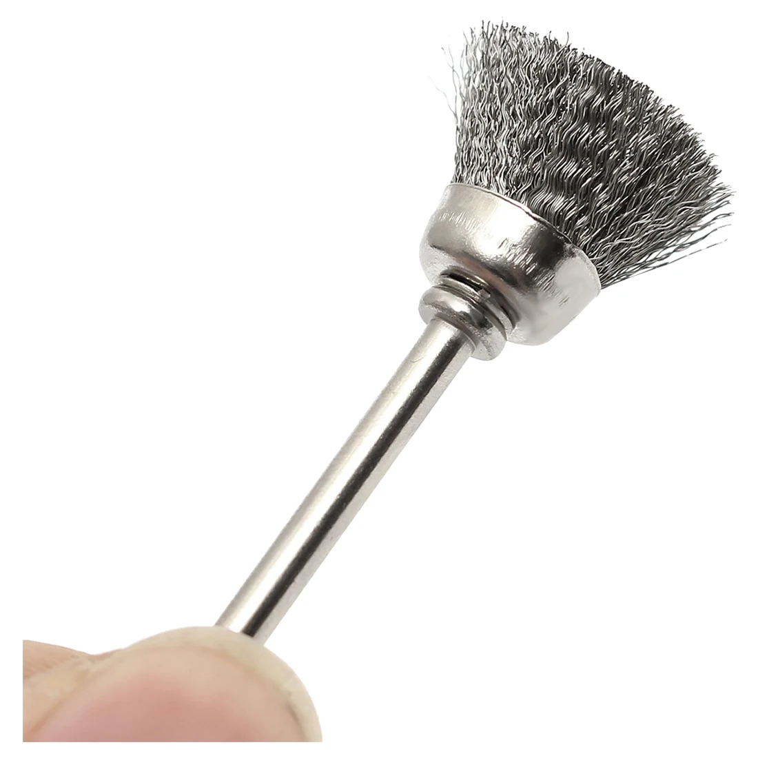 

New 45Pc Steel Wire Wheel Pen Cup Brushes Set Kit Accessories for Rotary Tool