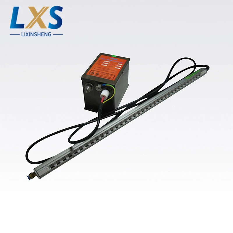 

L600x660mm One Anti Static Ionizing Air Bar With 7.0KV Power Generator Use in Plastic Film