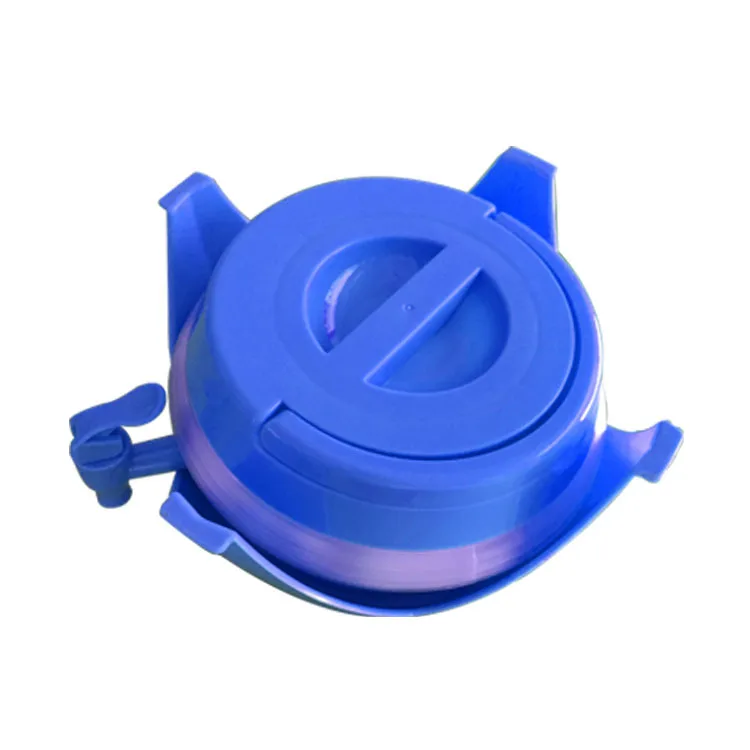 Container With Lid Portable Outdoor Telescopic Drinking Detachable Folding PE Multifunctional Storage Tools Water Bucket | Спорт и