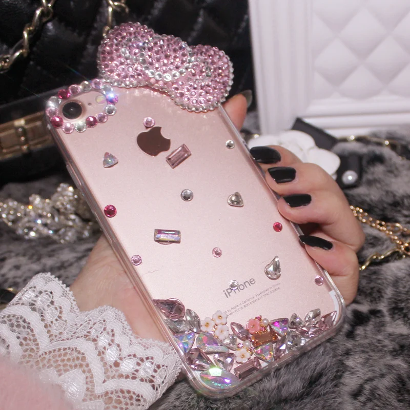Для samsung J3 J5 J7 2016 Prime 2017 Pro роскошный жемчуг Bling прекрасные цветы алмаз горный