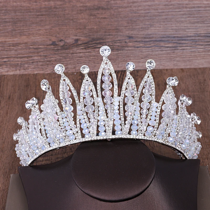 Marca de Alta-grade Grande Tiara Cristal Big Crown Joias Cabelo da Mulher Strass Casamento аксессуары для волос |