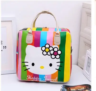Новая сумочка Hello kitty сумка через плечо кошелек дорожная сумка-тоут для