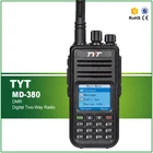 Горячая продажа DMR Digital TYT MD380 UHF Walkie Talkie 1000 каналов MD-380 двухстороннее радио с кабельным программным обеспечением