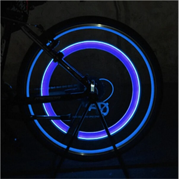 10 шт./лот велосипедные фары для горного велосипеда светодиоды шины колпачки на