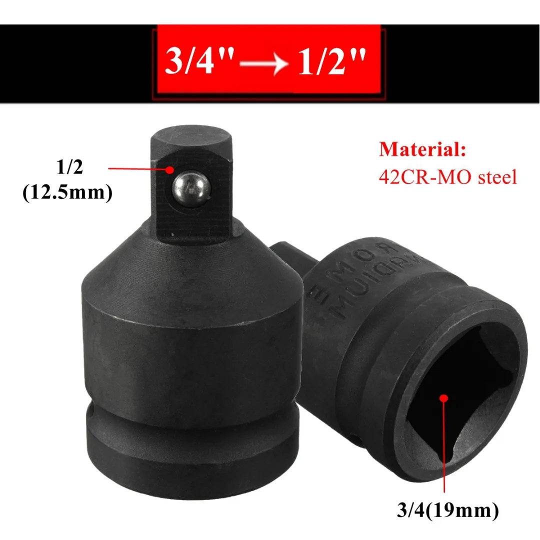 1 шт. гнездо привода трещотка 3/4 ''гнездо до 1/2'' мужской редуктор адаптер