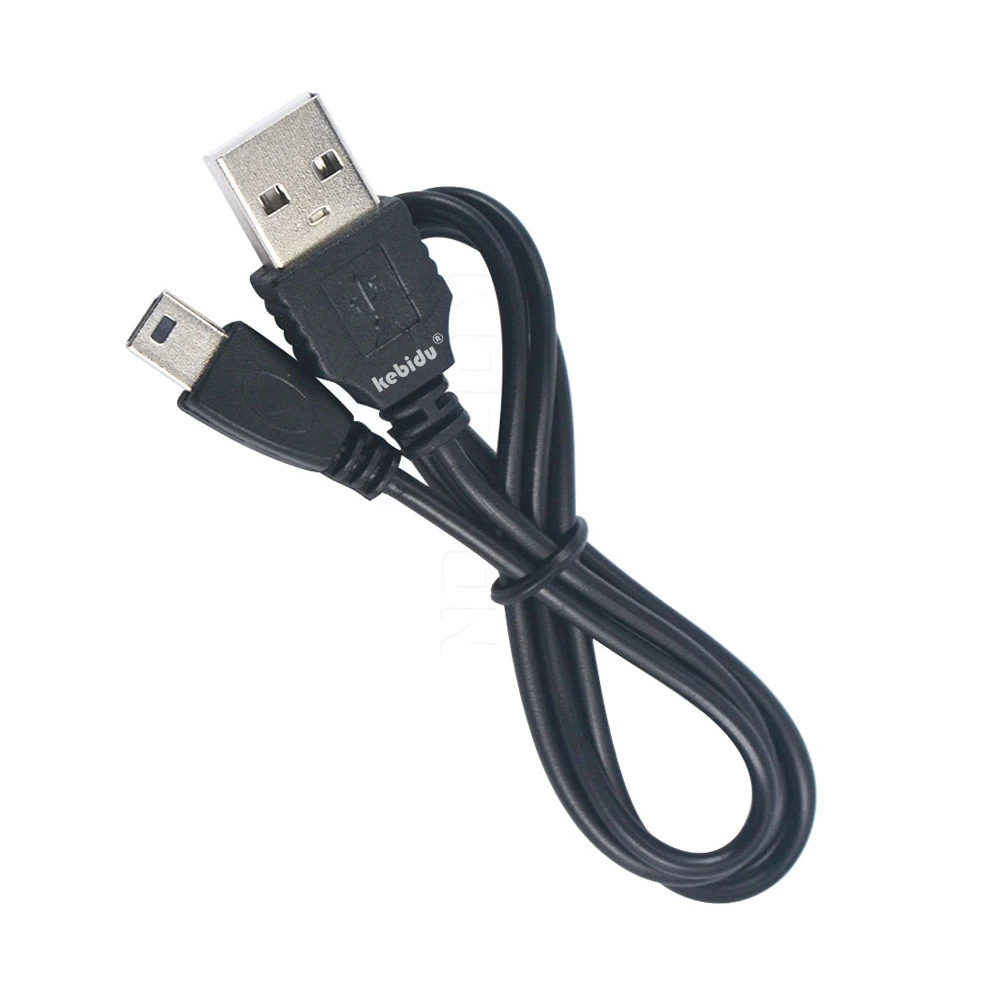 Kebidu Mini USB 2 0 A Male to 5 Pin B зарядный кабель для передачи данных адаптер MP3 Mp4 плеера