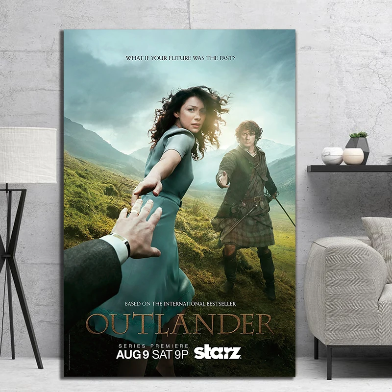 Постер Фильма Outlander Hi Res 24x36 дюймов|movie poster|poster movieposters posters |