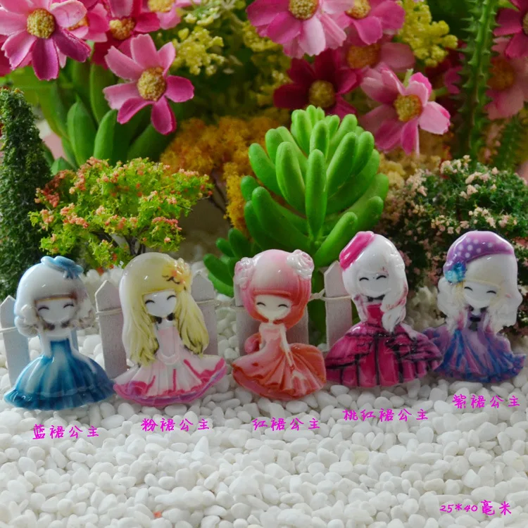 20pcs/lot Flat back resin pretty girl princess 40mm Cabochons Scrapbook for DIY phone case decoration | Украшения и аксессуары