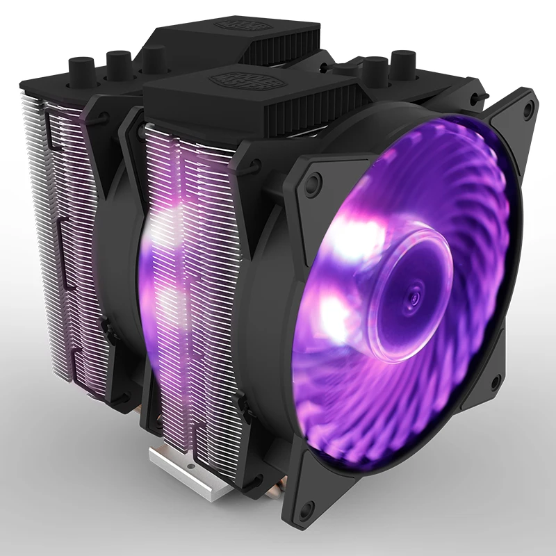 Cooler Master MAP-D6PN-218PC-R1 T620P 6 тепловых труб кулер для процессора двойной 12 см RGB PWM