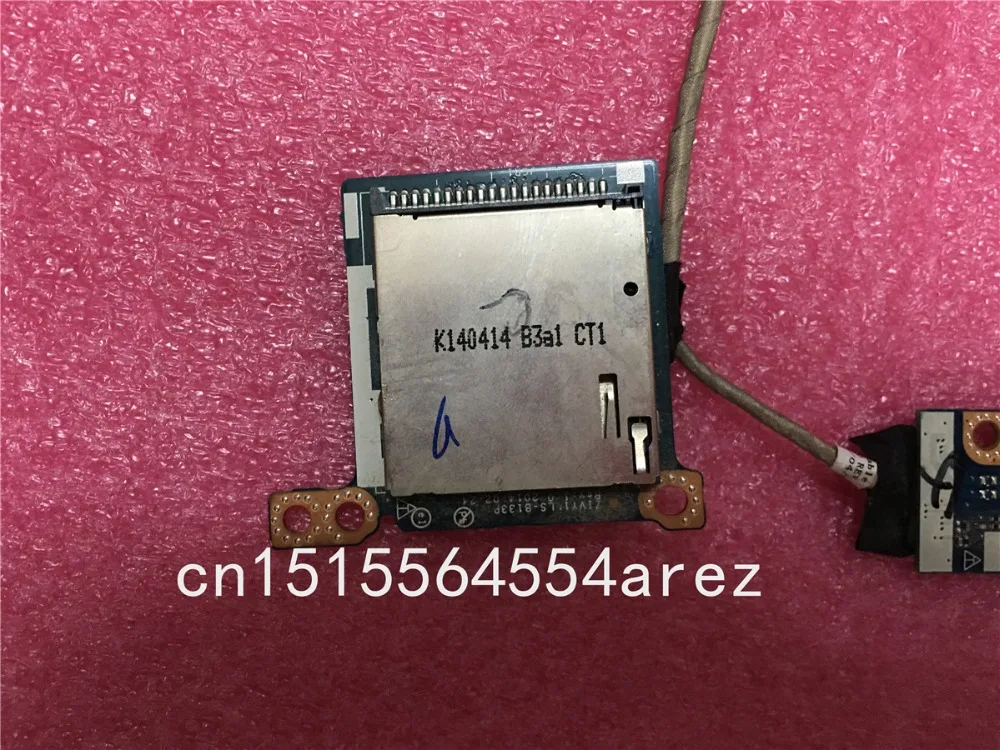 Оригинал для Lenovo Y40 Y40-70 аудио USB порт плата LS-B134P + кард-ридер модуль Плата LS-B133P |