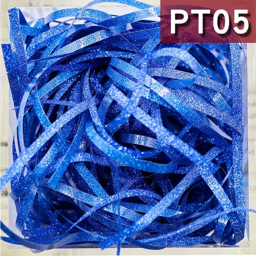 blue 200 г пластиковая блестящая бумажная рафия измельченная бумага конфетти блестящая бумага наполнитель Подарочная коробка наполнение материал свадебное украшение - Цвет: blue