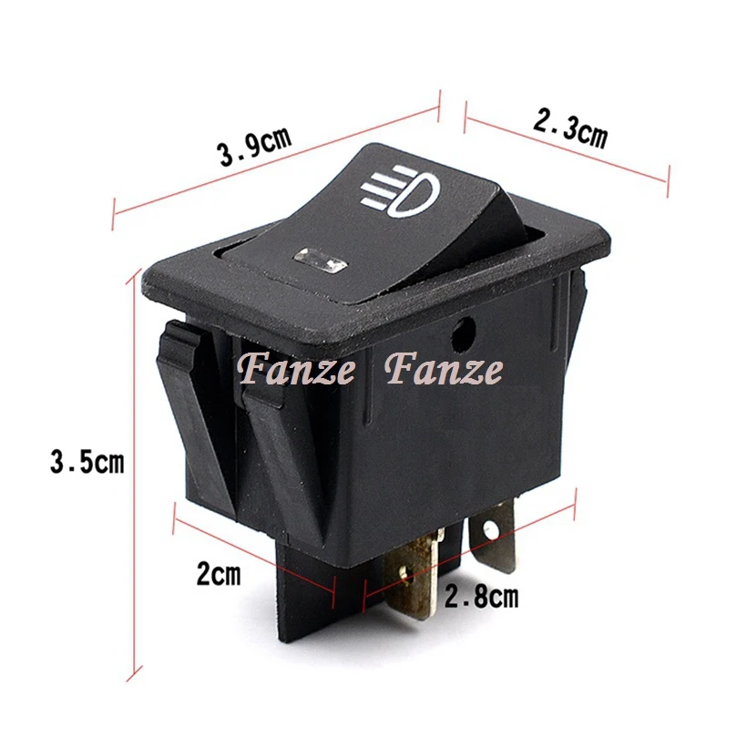 LMoDri оптовая продажа автозапчасти для мотоциклов светильник переключатель 4